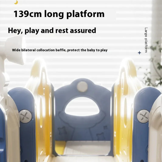 🎢 3-in-1 Kids Slide & Swing Set – Indoor/Outdoor Playground for Ages 2–10 | Slide, Swing & Climber by CatXaa